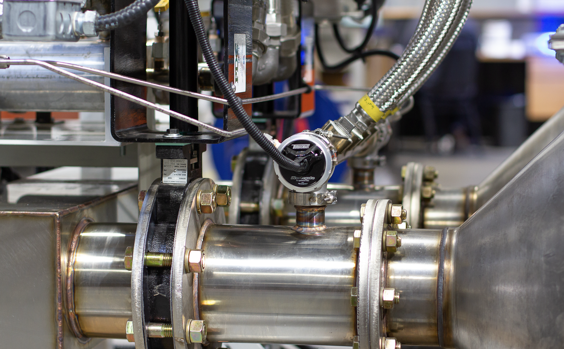 Prototype photo of the DENOx system hardware